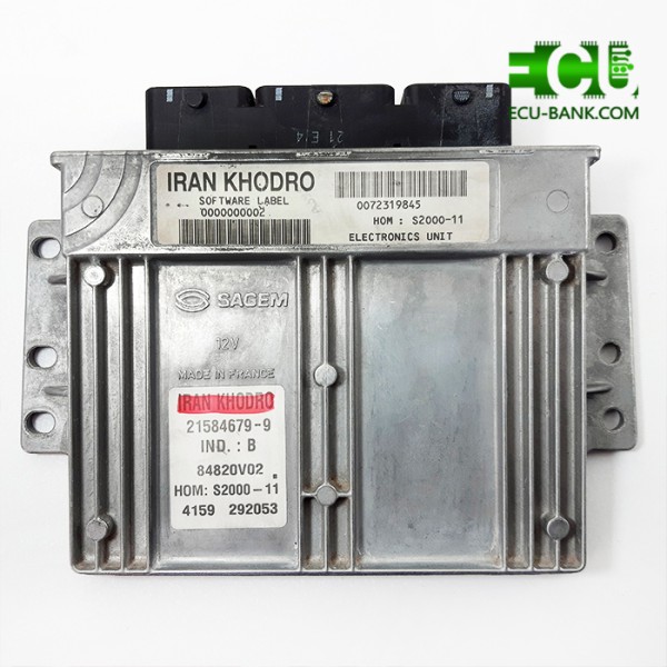 مشخصات کامل ایسیو ساژم S2000-11-PK پژو RD، برند ساژم